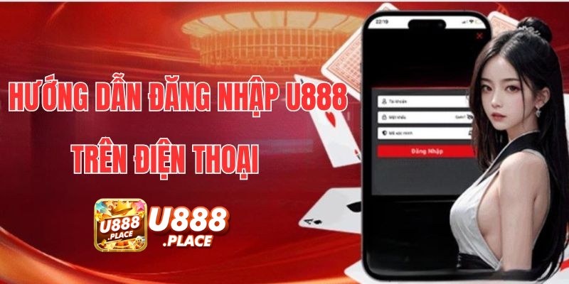 Hướng dẫn đăng nhập U888 trên ứng dụng điện thoại 